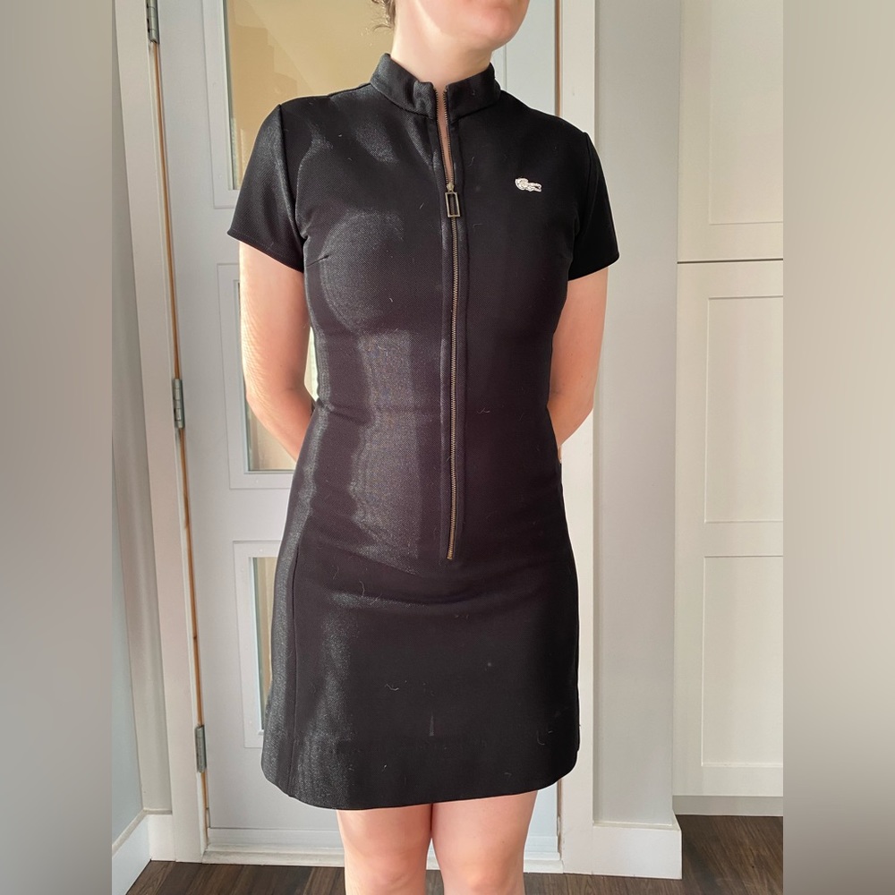 VINTAGE David Crystal Lacoste polo dress